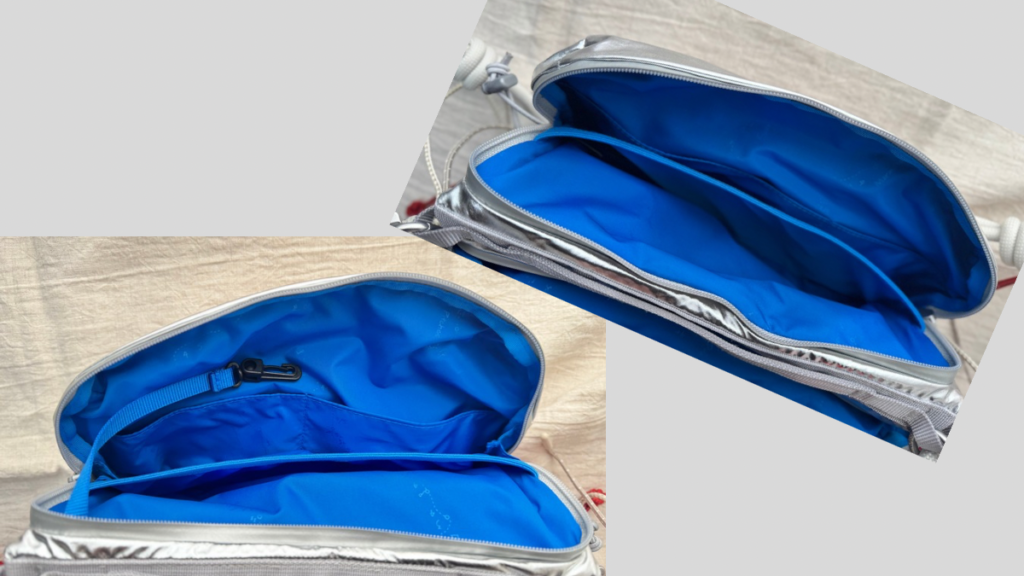 TopologieボトルサコッシュL 内側 収納 ポケット